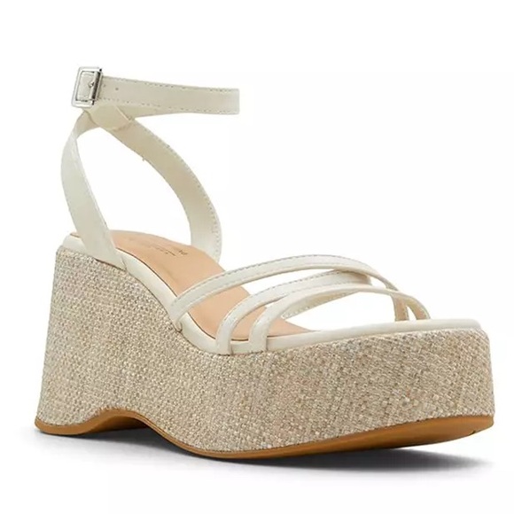 Call It Spring Syndy Ankle Strap Wedges | Size 10 - Picture 1 of 11